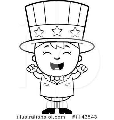 Royalty-Free (RF) Uncle Sam Clipart Illustration by Cory Thoman - Stock Sample #1143543