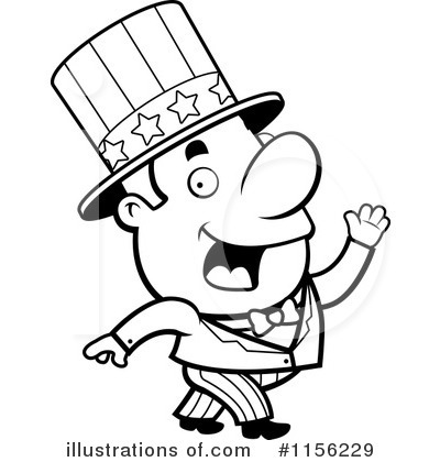 Royalty-Free (RF) Uncle Sam Clipart Illustration by Cory Thoman - Stock Sample #1156229