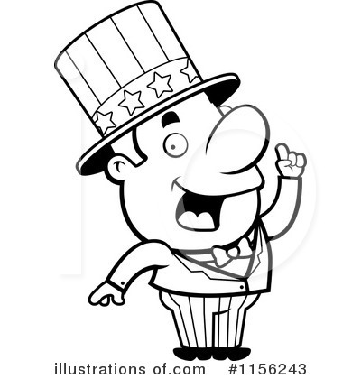 Royalty-Free (RF) Uncle Sam Clipart Illustration by Cory Thoman - Stock Sample #1156243