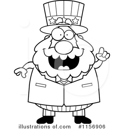 Royalty-Free (RF) Uncle Sam Clipart Illustration by Cory Thoman - Stock Sample #1156906