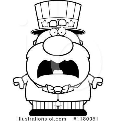 Royalty-Free (RF) Uncle Sam Clipart Illustration by Cory Thoman - Stock Sample #1180051