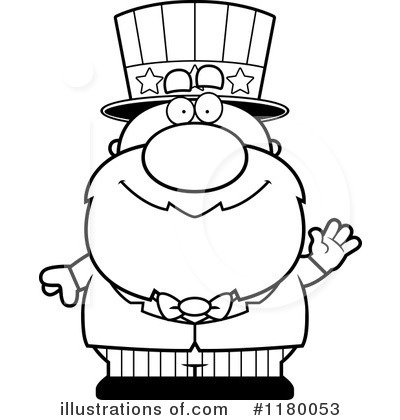 Royalty-Free (RF) Uncle Sam Clipart Illustration by Cory Thoman - Stock Sample #1180053