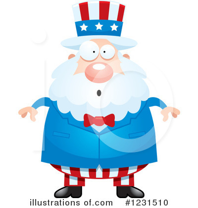 Royalty-Free (RF) Uncle Sam Clipart Illustration by Cory Thoman - Stock Sample #1231510
