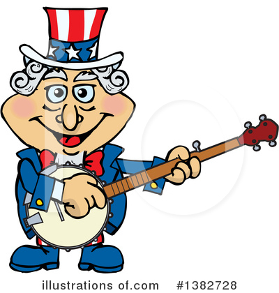 Royalty-Free (RF) Uncle Sam Clipart Illustration by Dennis Holmes Designs - Stock Sample #1382728