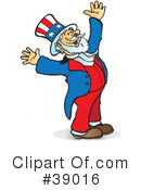 Uncle Sam Clipart #39016 by Snowy