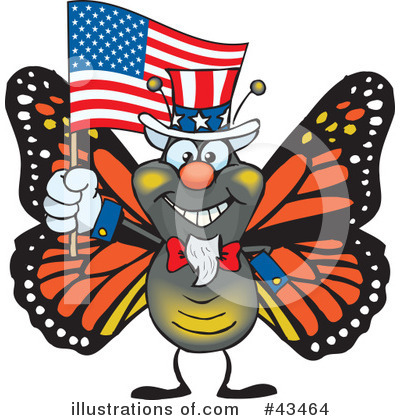 Independence Day Clipart #43464 by Dennis Holmes Designs