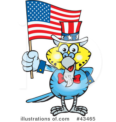 Independence Day Clipart #43465 by Dennis Holmes Designs