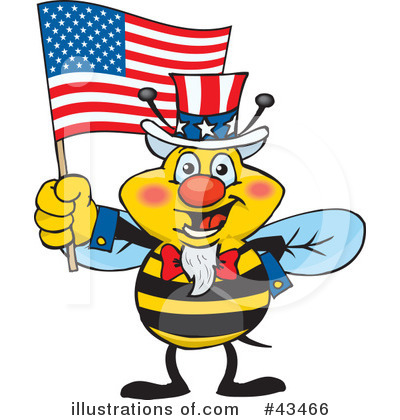 Royalty-Free (RF) Uncle Sam Clipart Illustration by Dennis Holmes Designs - Stock Sample #43466
