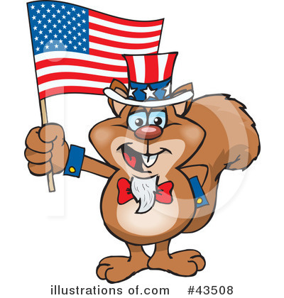 Royalty-Free (RF) Uncle Sam Clipart Illustration by Dennis Holmes Designs - Stock Sample #43508