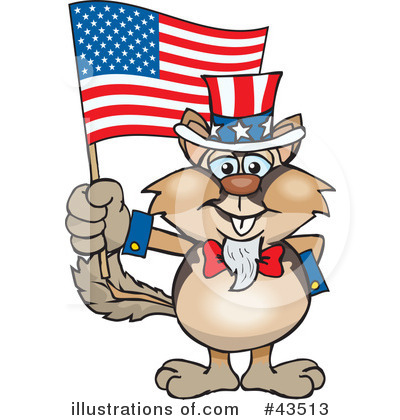 Royalty-Free (RF) Uncle Sam Clipart Illustration by Dennis Holmes Designs - Stock Sample #43513
