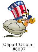 Uncle Sam Clipart #8097 by Mascot Junction
