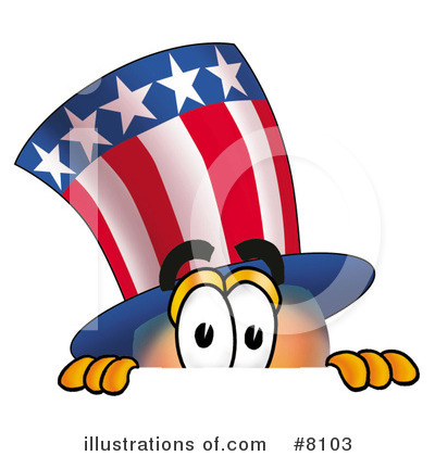 Uncle Sam Clipart #8103 by Mascot Junction