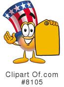 Uncle Sam Clipart #8105 by Toons4Biz