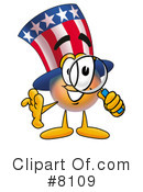 Uncle Sam Clipart #8109 by Mascot Junction