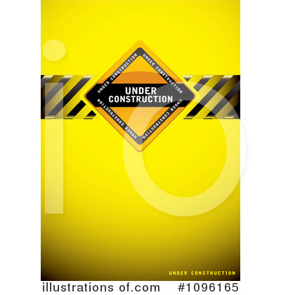 Royalty-Free (RF) Under Construction Clipart Illustration by michaeltravers - Stock Sample #1096165
