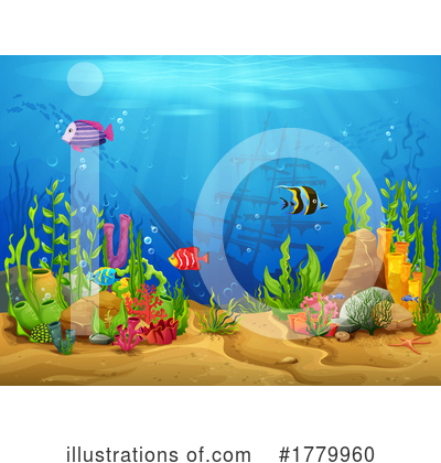 Royalty-Free (RF) Underwater Clipart Illustration by Vector Tradition SM - Stock Sample #1779960