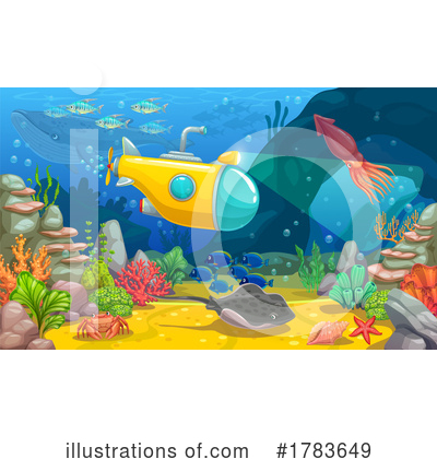 Royalty-Free (RF) Underwater Clipart Illustration by Vector Tradition SM - Stock Sample #1783649
