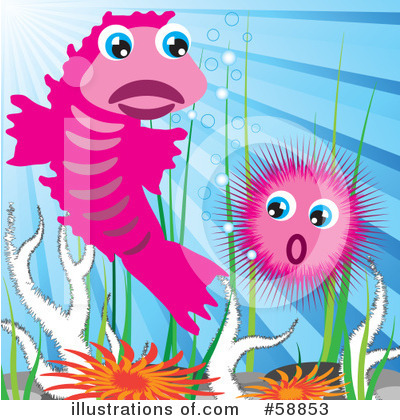 Royalty-Free (RF) Underwater Clipart Illustration by kaycee - Stock Sample #58853