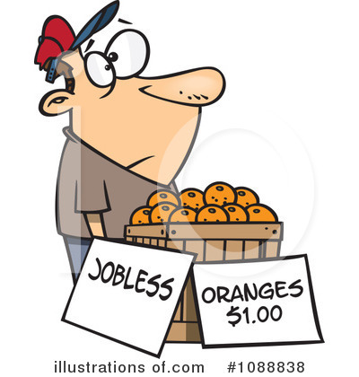Oranges Clipart #1088838 by toonaday