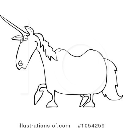 Unicorn Clipart #1054259 by djart