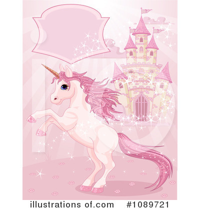 Royalty-Free (RF) Unicorn Clipart Illustration by Pushkin - Stock Sample #1089721