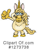 Unicorn Clipart #1273738 by Dennis Holmes Designs
