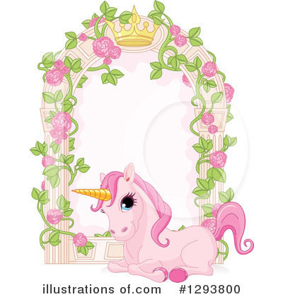 Royalty-Free (RF) Unicorn Clipart Illustration by Pushkin - Stock Sample #1293800
