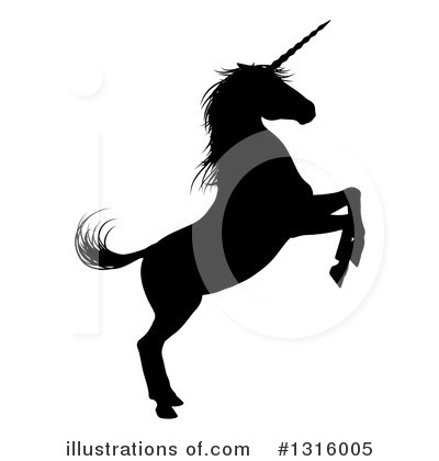 Unicorn Clipart #1316005 by AtStockIllustration
