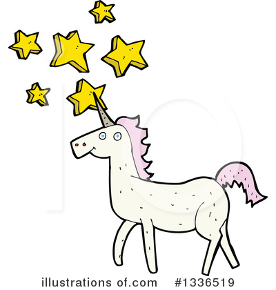 Royalty-Free (RF) Unicorn Clipart Illustration by lineartestpilot - Stock Sample #1336519