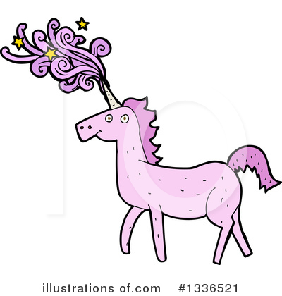 Royalty-Free (RF) Unicorn Clipart Illustration by lineartestpilot - Stock Sample #1336521