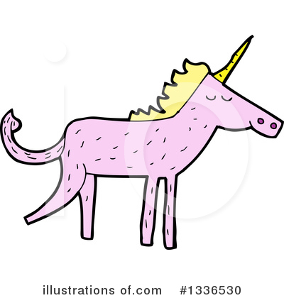 Royalty-Free (RF) Unicorn Clipart Illustration by lineartestpilot - Stock Sample #1336530