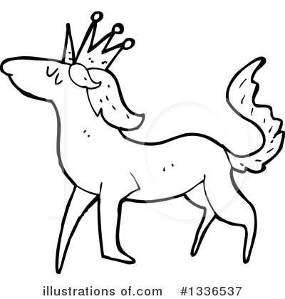Royalty-Free (RF) Unicorn Clipart Illustration by lineartestpilot - Stock Sample #1336537