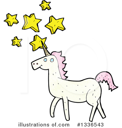 Royalty-Free (RF) Unicorn Clipart Illustration by lineartestpilot - Stock Sample #1336543