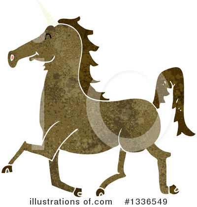 Royalty-Free (RF) Unicorn Clipart Illustration by lineartestpilot - Stock Sample #1336549