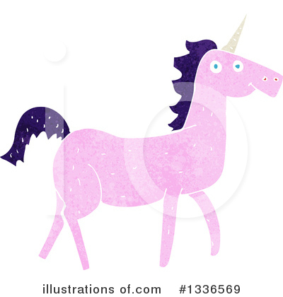 Royalty-Free (RF) Unicorn Clipart Illustration by lineartestpilot - Stock Sample #1336569