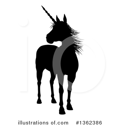 Unicorn Clipart #1362386 by AtStockIllustration