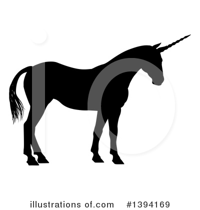 Royalty-Free (RF) Unicorn Clipart Illustration by AtStockIllustration - Stock Sample #1394169