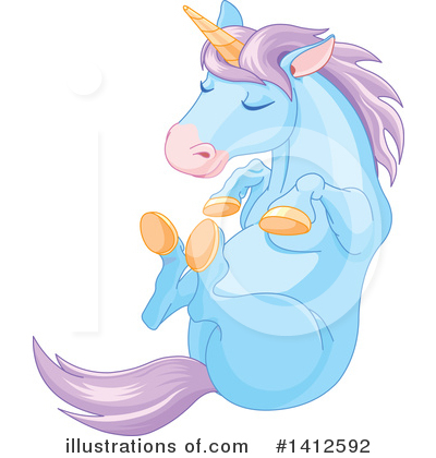 Unicorn Clipart #1412592 by Pushkin