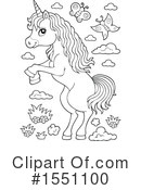 Unicorn Clipart #1551100 by visekart