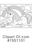 Unicorn Clipart #1551101 by visekart