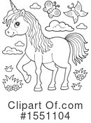 Unicorn Clipart #1551104 by visekart