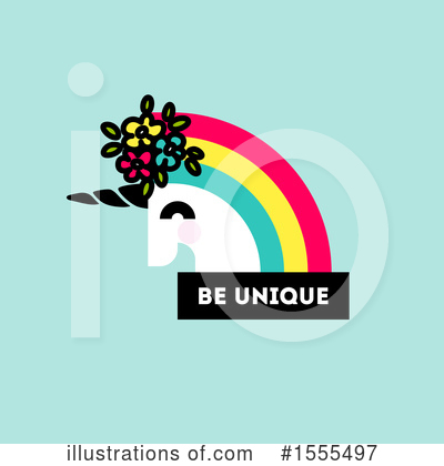 Royalty-Free (RF) Unicorn Clipart Illustration by elena - Stock Sample #1555497