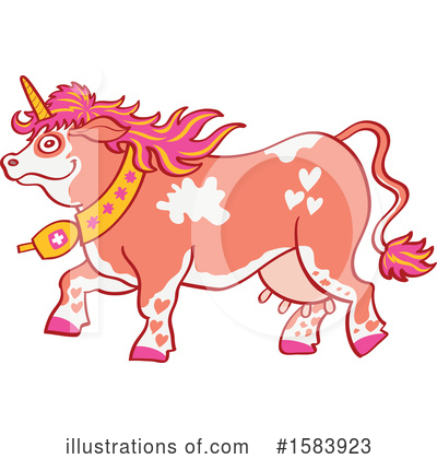 Royalty-Free (RF) Unicorn Clipart Illustration by Zooco - Stock Sample #1583923