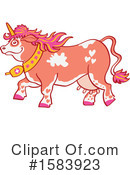 Unicorn Clipart #1583923 by Zooco