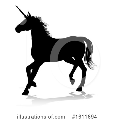 Royalty-Free (RF) Unicorn Clipart Illustration by AtStockIllustration - Stock Sample #1611694