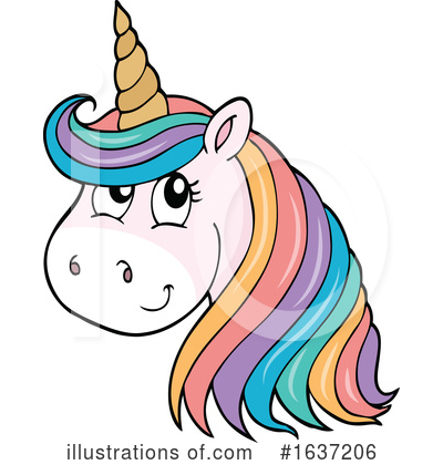 Unicorn Clipart #1637206 by visekart