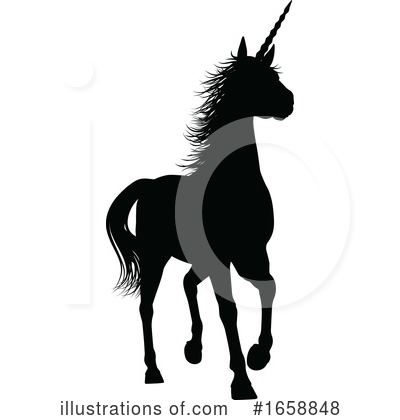 Royalty-Free (RF) Unicorn Clipart Illustration by AtStockIllustration - Stock Sample #1658848
