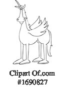 Unicorn Clipart #1690827 by djart
