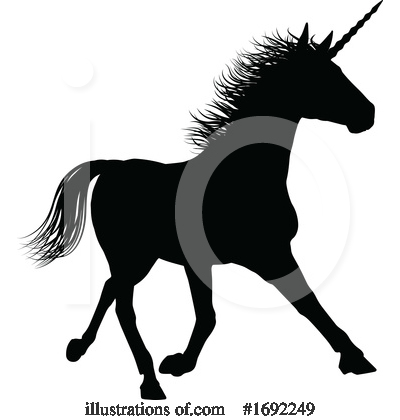 Royalty-Free (RF) Unicorn Clipart Illustration by AtStockIllustration - Stock Sample #1692249