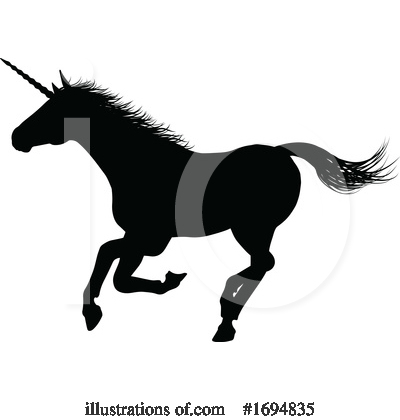 Royalty-Free (RF) Unicorn Clipart Illustration by AtStockIllustration - Stock Sample #1694835